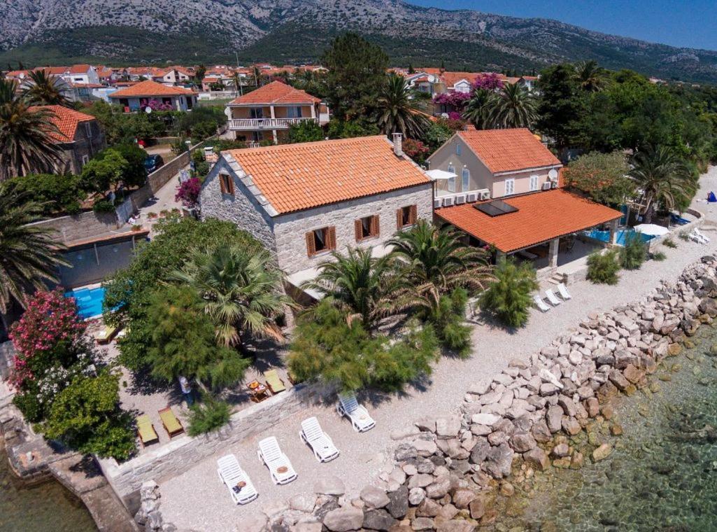 Luxury Beachfront Villa Mare With Private Pool At The Beach Orebic - Peljesac Eksteriør billede