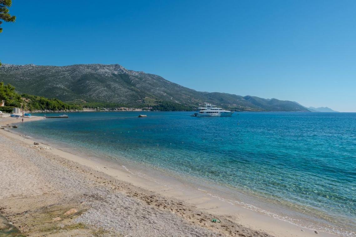 Luxury Beachfront Villa Mare With Private Pool At The Beach Orebic - Peljesac Eksteriør billede